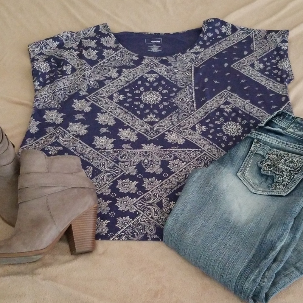 Bandana print 1x